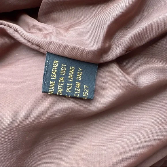 Vintage 1970’s Johnnie Owen’s Men’s Brown Leather Jacket - Genuine Leather - Picture 10 of 13